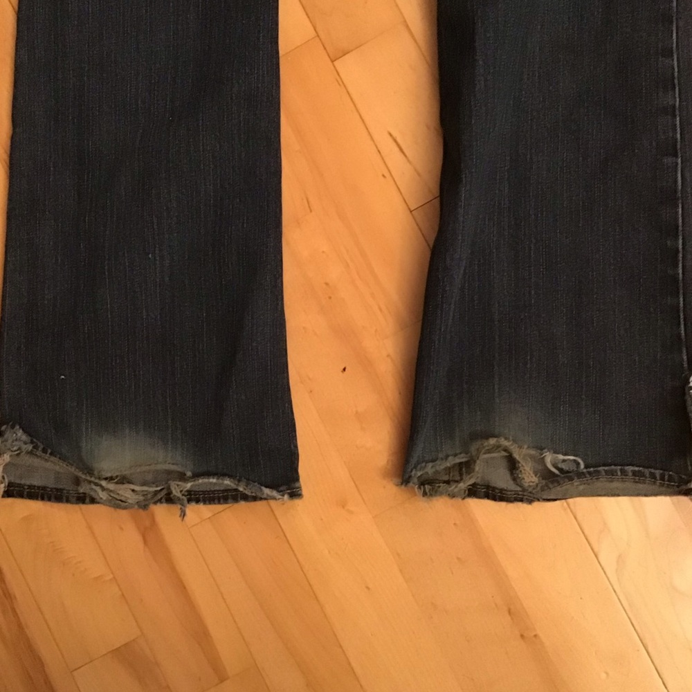 Silver Alex Jean Distressed Size 29/35 - Picture 5 of 8